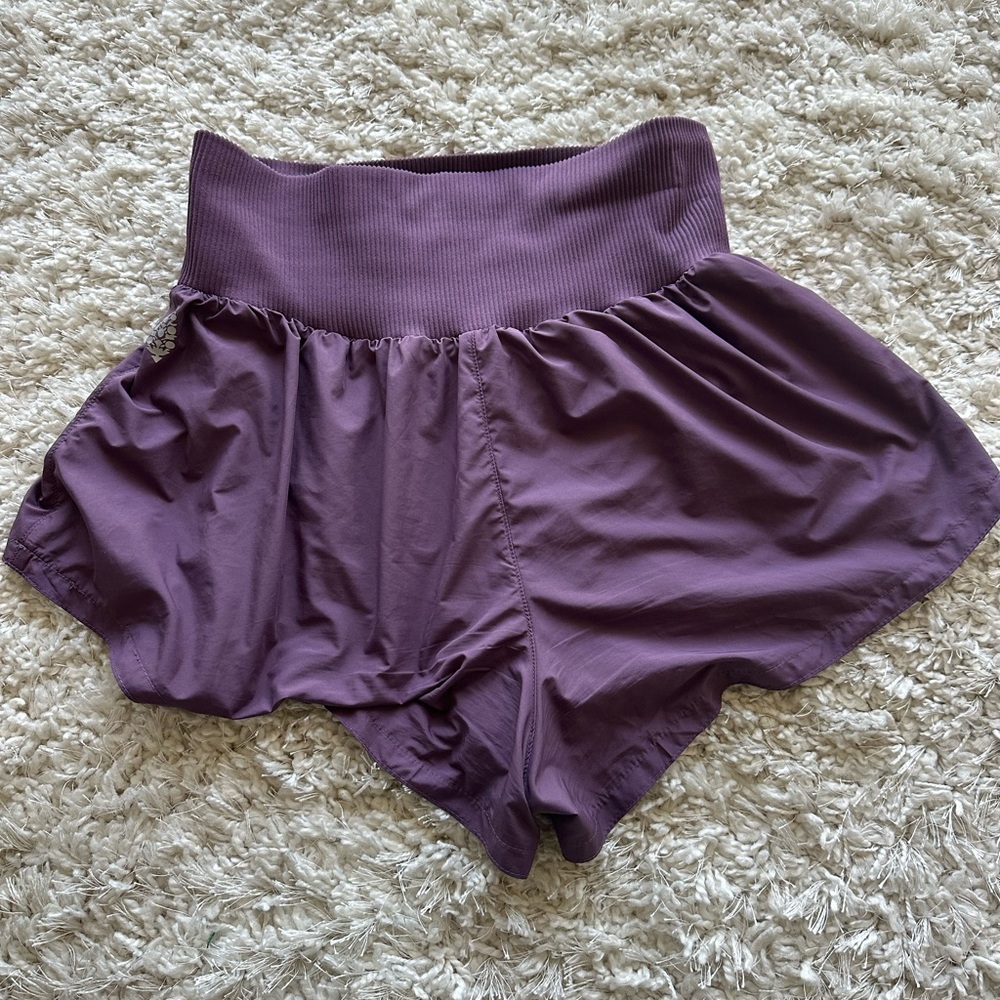 FP Movement Women's Purple High-Waisted Shorts